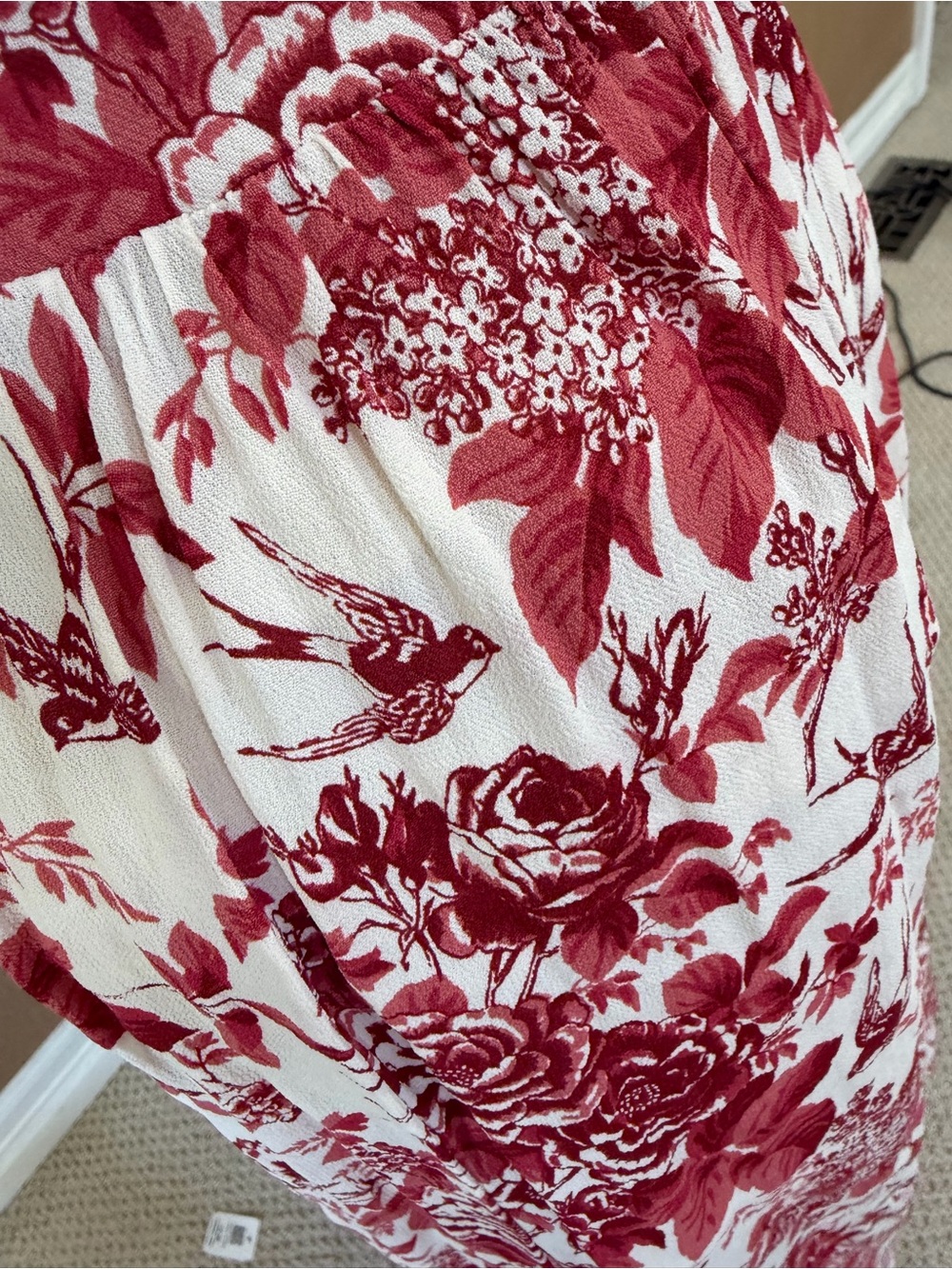 Reformation Violet Off the Shoilder midi dress size 6 - Picture 7 of 7